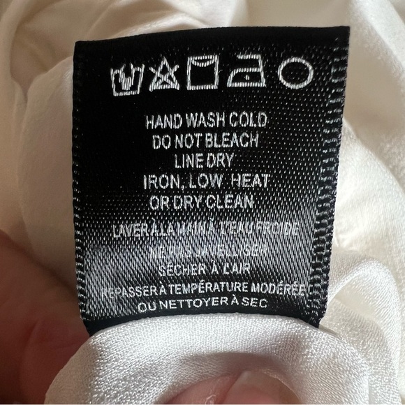 Adelyn Rae Wide Leg White Crop Jumpsuit Sz XS Culotte Belted Sleeveless Surplice - Picture 5 of 10